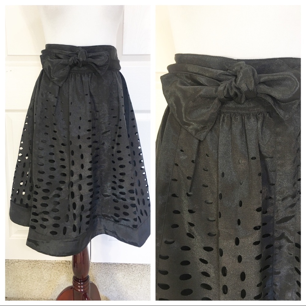 W by Worth laser cut skirt